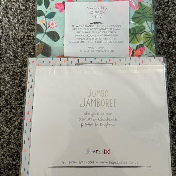 Papersalad Brand Napkins & Birthday Card - Picture 2 of 3